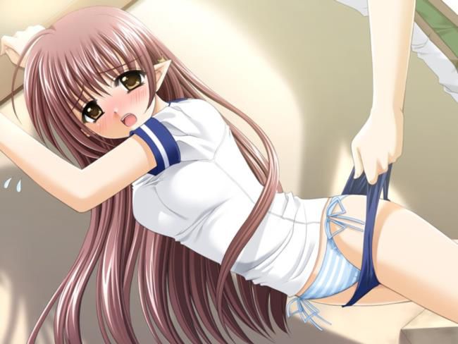 The person who wants to do in the erotic picture of bloomers gather! 16