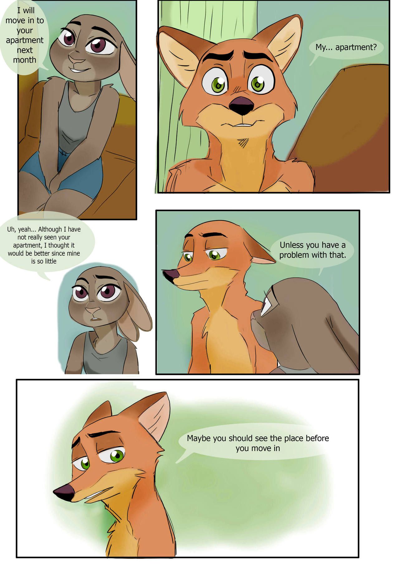 [Yinller] Nick's Place (Zootopia) Ongoing 2