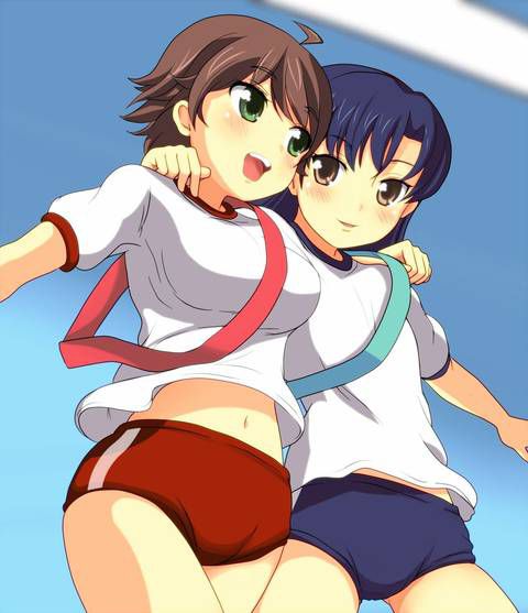 [55 pieces] two-dimensional, bloomers girl erotic images nuke!! 31 [Gymnastics Wear] 23