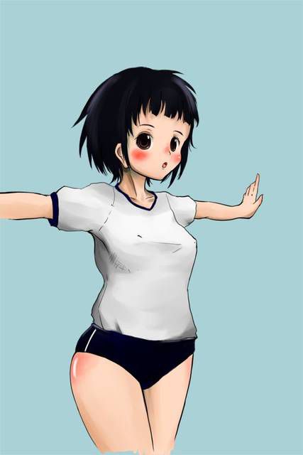 [55 pieces] two-dimensional, bloomers girl erotic images nuke!! 31 [Gymnastics Wear] 43
