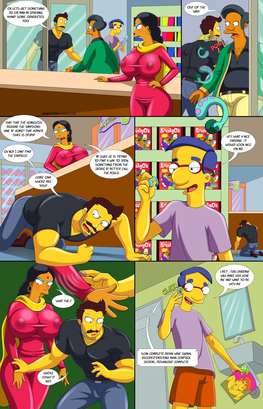 [Arabatos] Darren's Adventure (The Simpsons) [Ongoing] 14