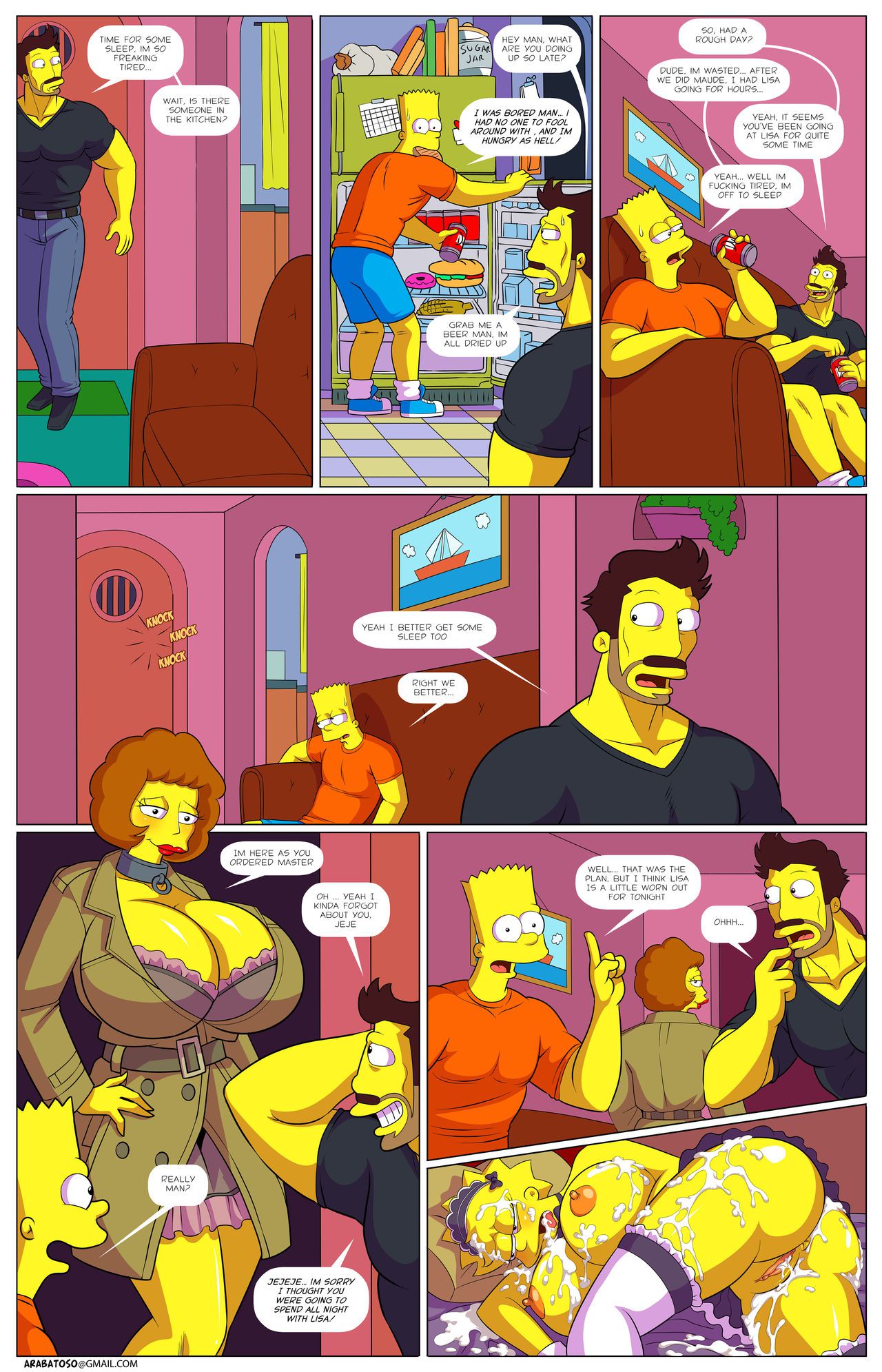 [Arabatos] Darren's Adventure (The Simpsons) [Ongoing] 47