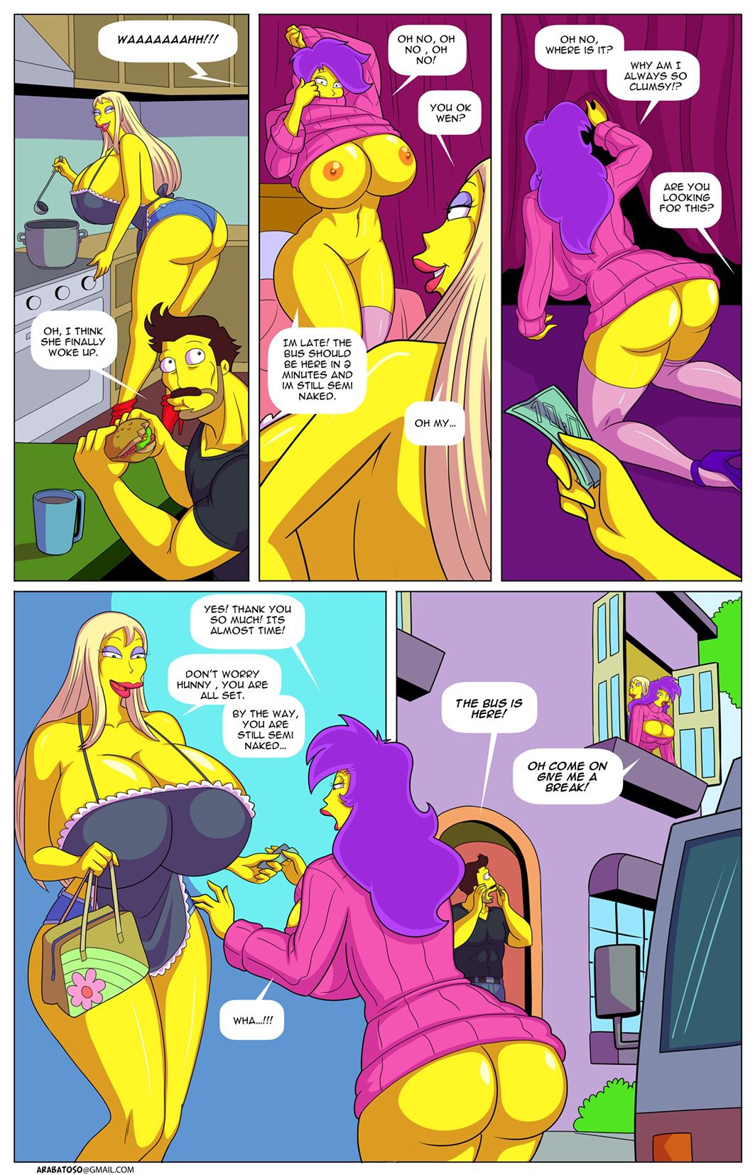 [Arabatos] Darren's Adventure (The Simpsons) [Ongoing] 71