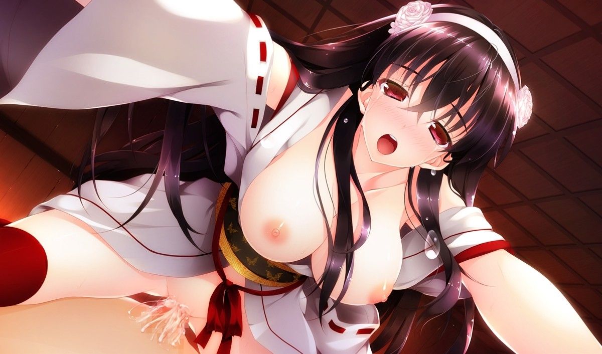 【Secondary erotica】Erotic images of girls wearing Japanese clothes exposing lewd figures 20