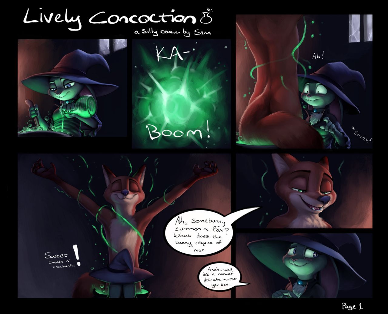 [s1m] Lively Concoction (Zootopia) Ongoing 1