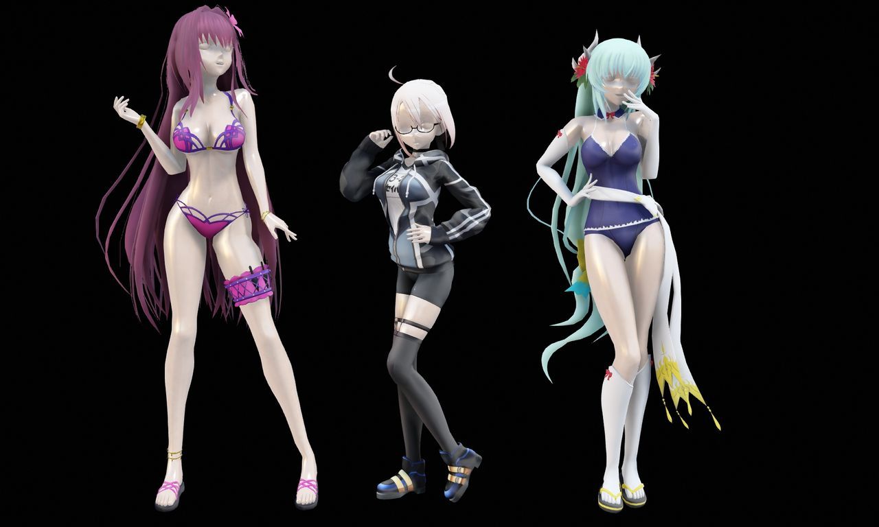 MMD ASFR from Sofia-MMD (Petrification/Doll/Mannequin/Freeze/etc.) 154