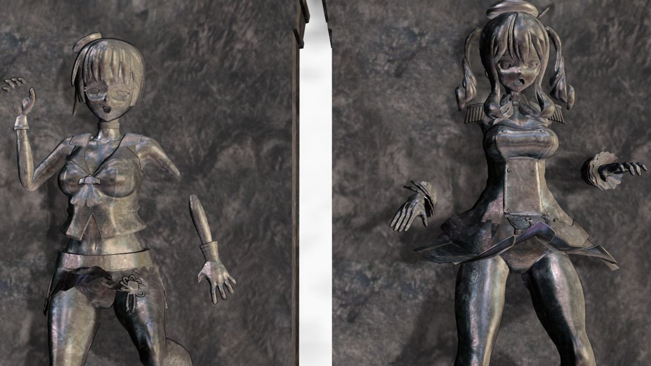 MMD ASFR from Sofia-MMD (Petrification/Doll/Mannequin/Freeze/etc.) 210