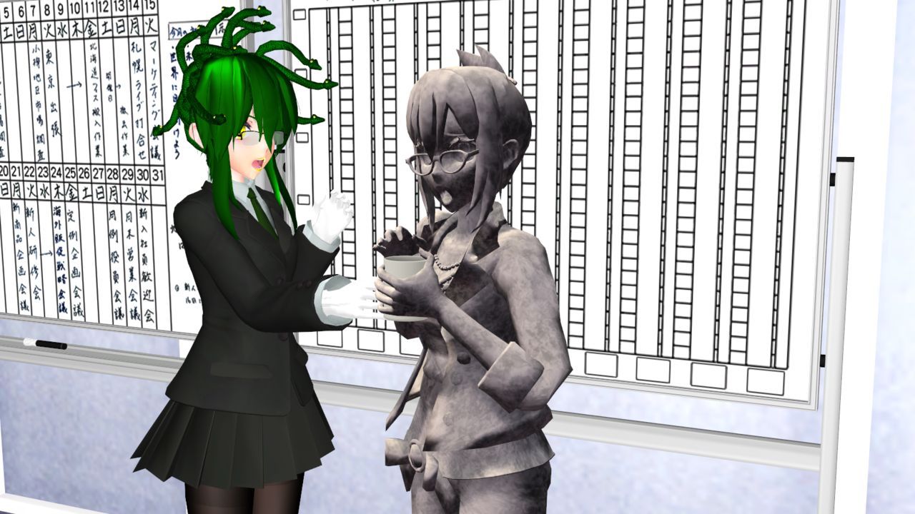 MMD ASFR from Sofia-MMD (Petrification/Doll/Mannequin/Freeze/etc.) 216