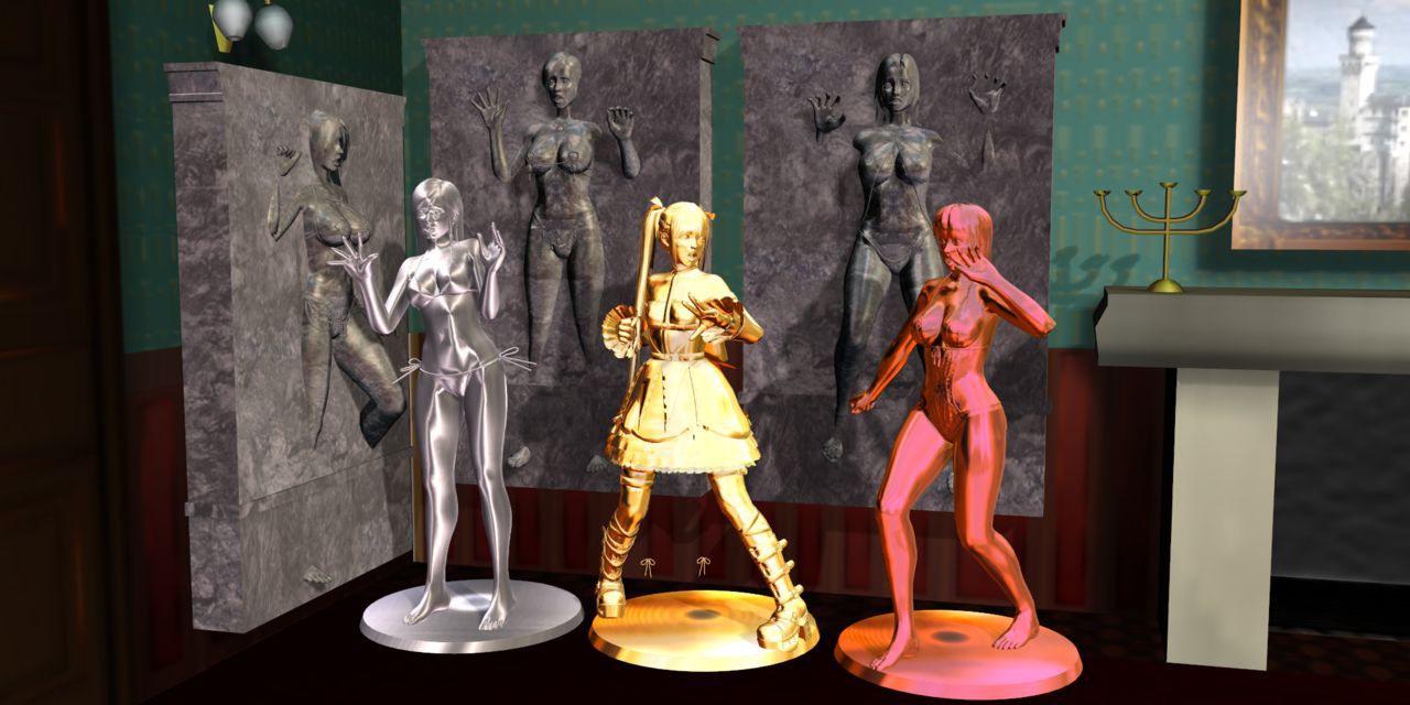 MMD ASFR from Sofia-MMD (Petrification/Doll/Mannequin/Freeze/etc.) 223