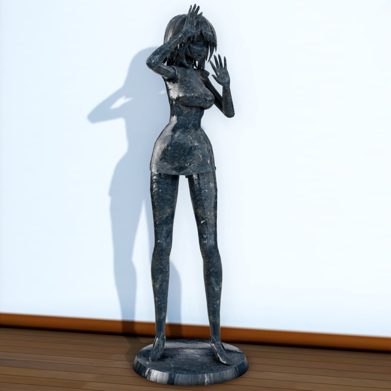 MMD ASFR from Sofia-MMD (Petrification/Doll/Mannequin/Freeze/etc.) 358