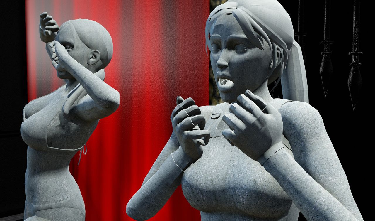 MMD ASFR from Sofia-MMD (Petrification/Doll/Mannequin/Freeze/etc.) 444