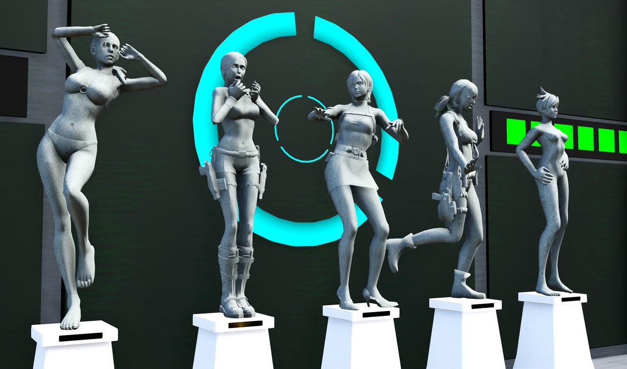 MMD ASFR from Sofia-MMD (Petrification/Doll/Mannequin/Freeze/etc.) 459