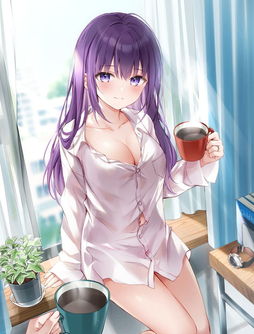 "Good morning..." Loving Naked Shirt With ♪ Her 17