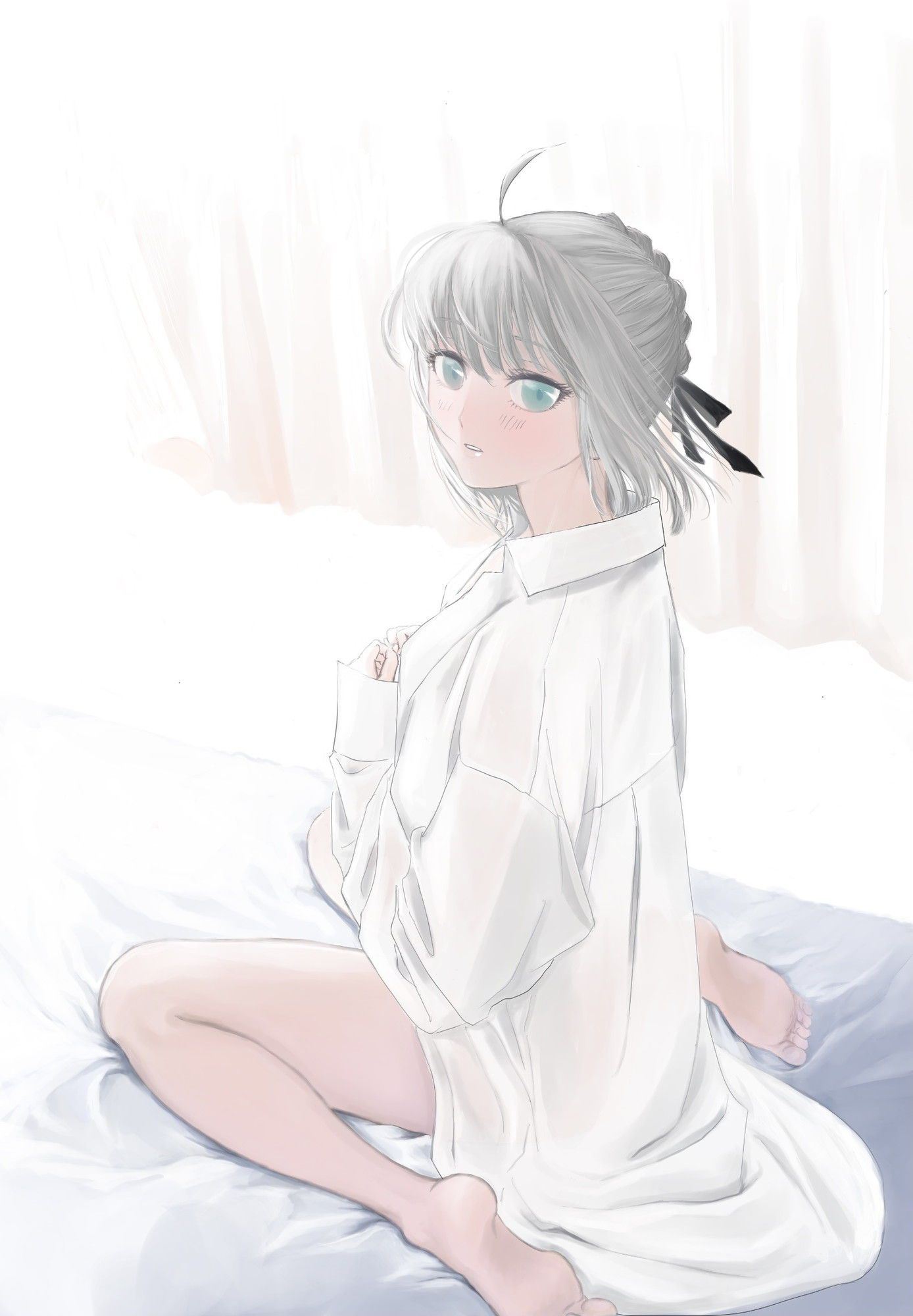 "Good morning..." Loving Naked Shirt With ♪ Her 42