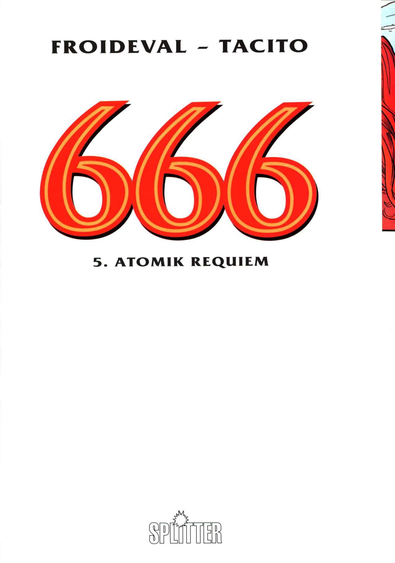 [Franck Tacito & François Froideval] 666 #05 : Atomik Requiem [German] 2