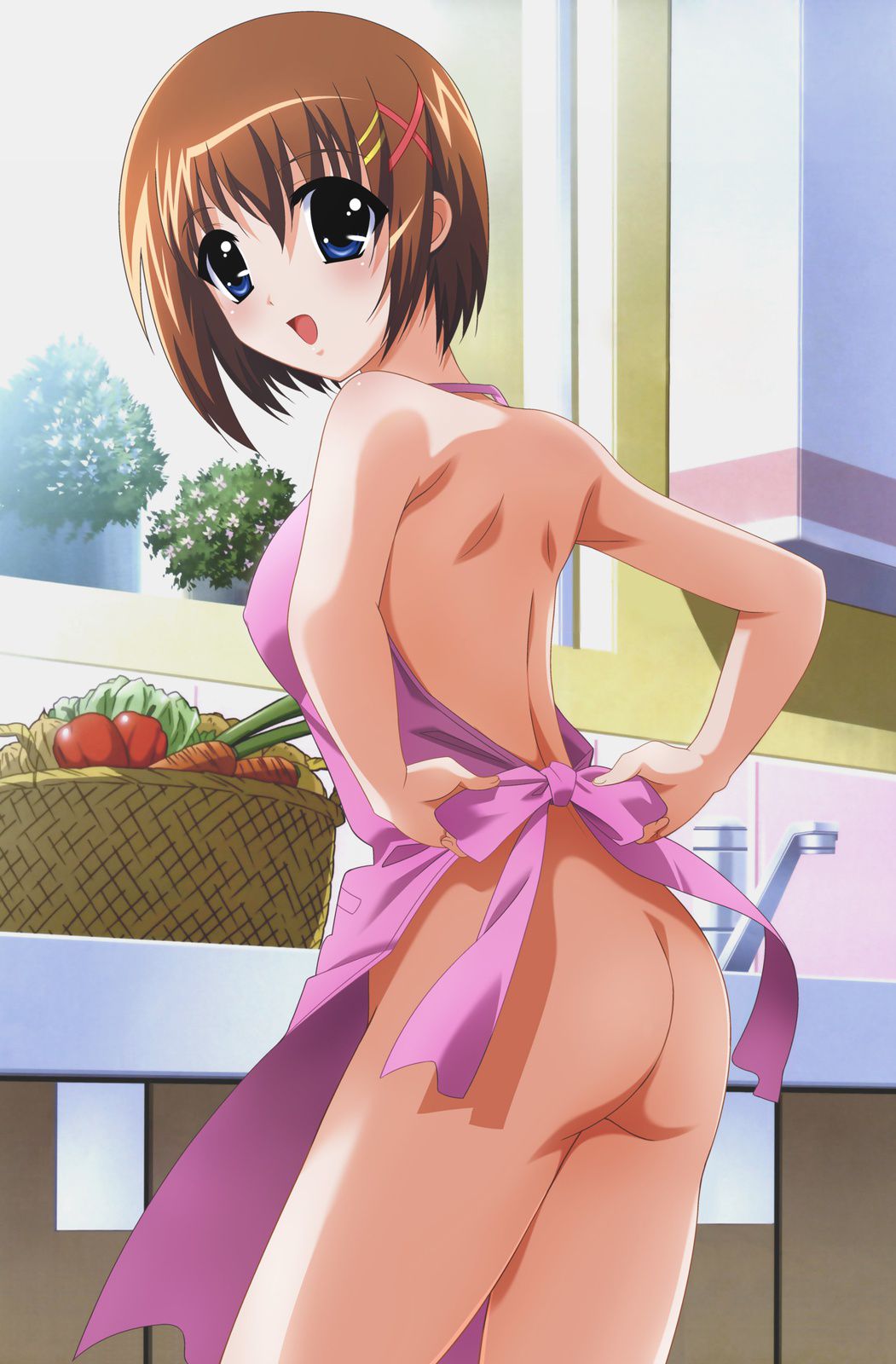 "Mahou Shoujo Lyrical Nanoha" official illustration of erotic stripping Photoshop (with original picture) 19