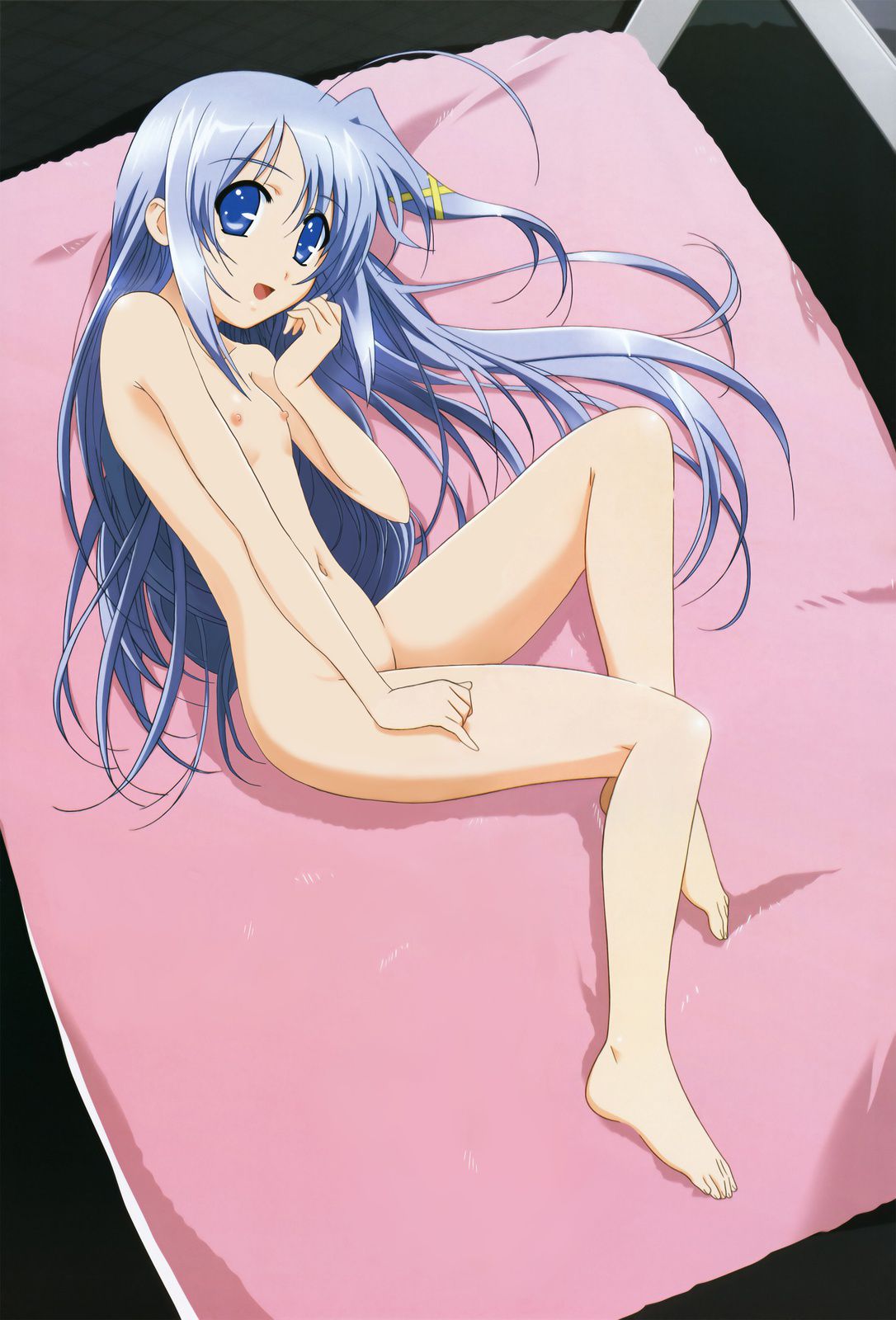 "Mahou Shoujo Lyrical Nanoha" official illustration of erotic stripping Photoshop (with original picture) 23