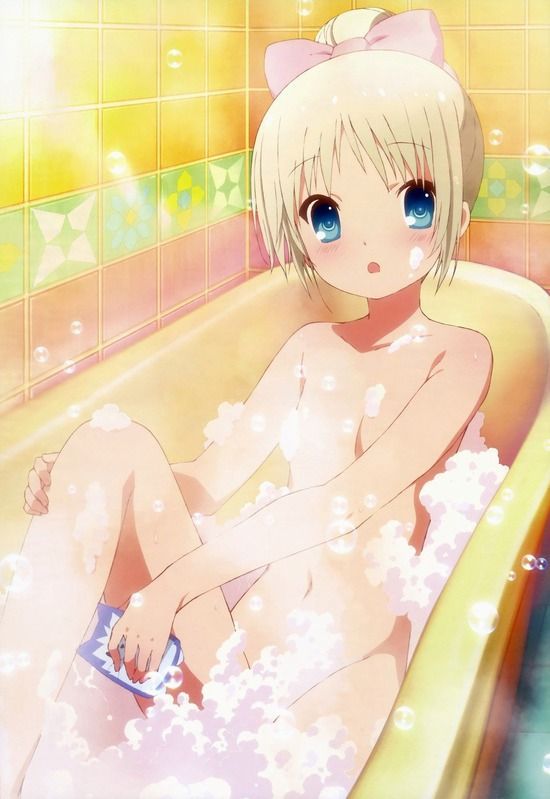 The second erotic image of the girl in the bath Part 3 5