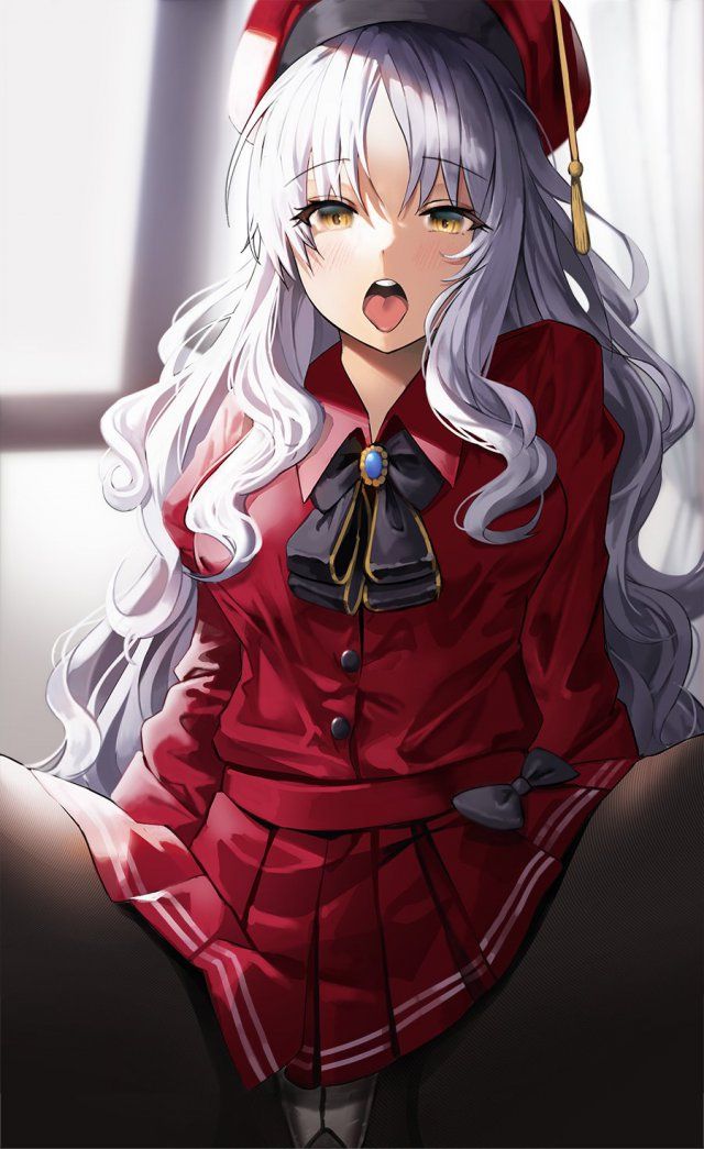 Take a secondary image with silver hair! 4