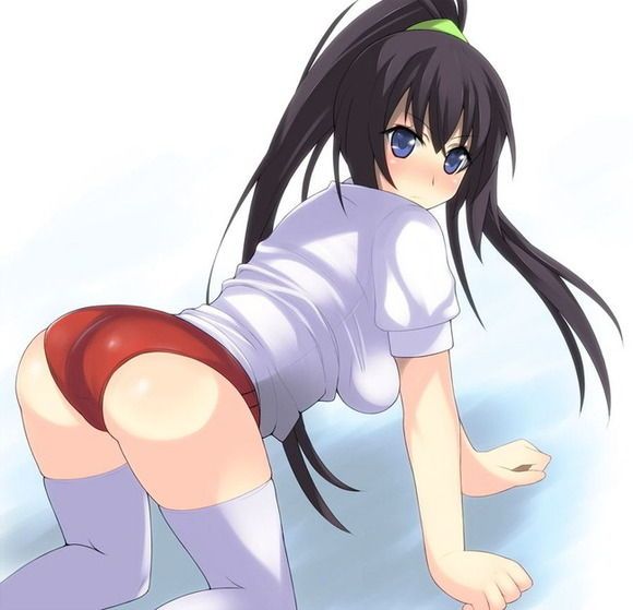 Second erotic image of a girl in gym clothes, bloomers Figure 12 11