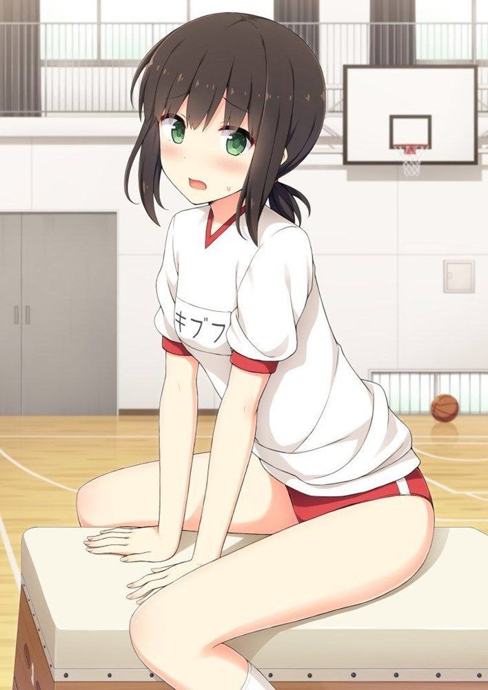 Second erotic image of a girl in gym clothes, bloomers Figure 12 15