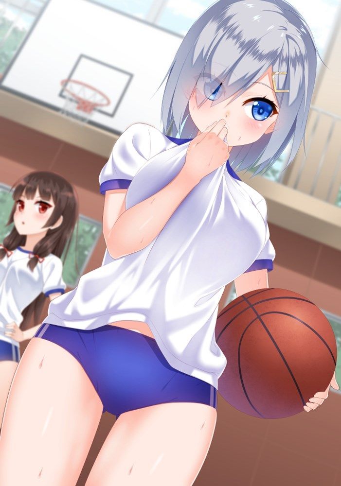 Second erotic image of a girl in gym clothes, bloomers Figure 12 17