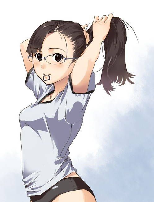 Second erotic image of a girl in gym clothes, bloomers Figure 12 24