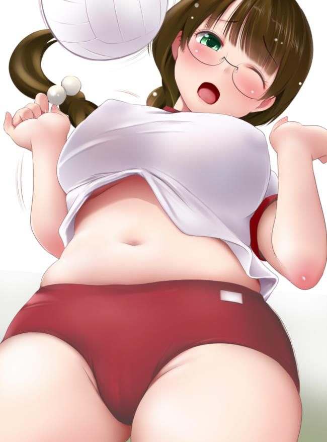 Second erotic image of a girl in gym clothes, bloomers figure Part 11 27