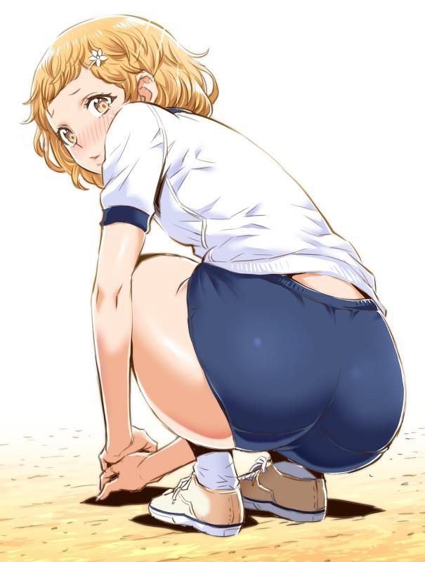 Second erotic image of a girl in gym clothes, bloomers figure Part 11 9