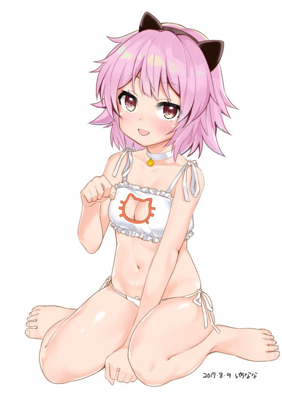 【Tama-chan (Ship This)】 Pink hair Lori busty cute light cruiser Tama-chan secondary erotic image of fleet Kokushon (ship this) 18