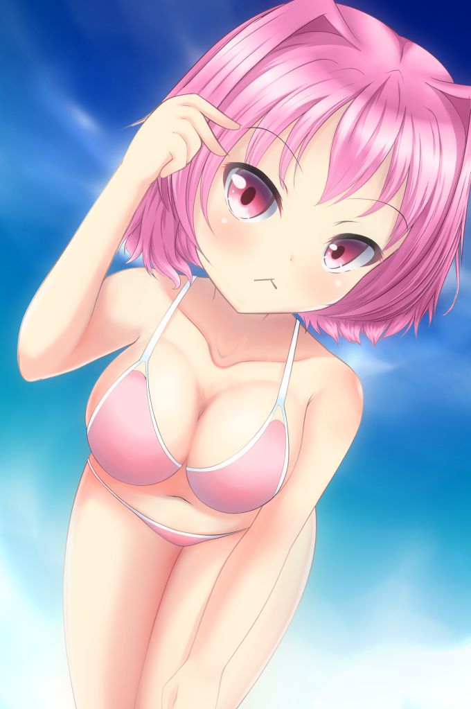 【Tama-chan (Ship This)】 Pink hair Lori busty cute light cruiser Tama-chan secondary erotic image of fleet Kokushon (ship this) 44