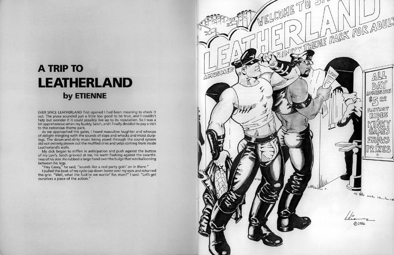 [Etienne aka Stephen] A trip to Leatherland [ENG] 1