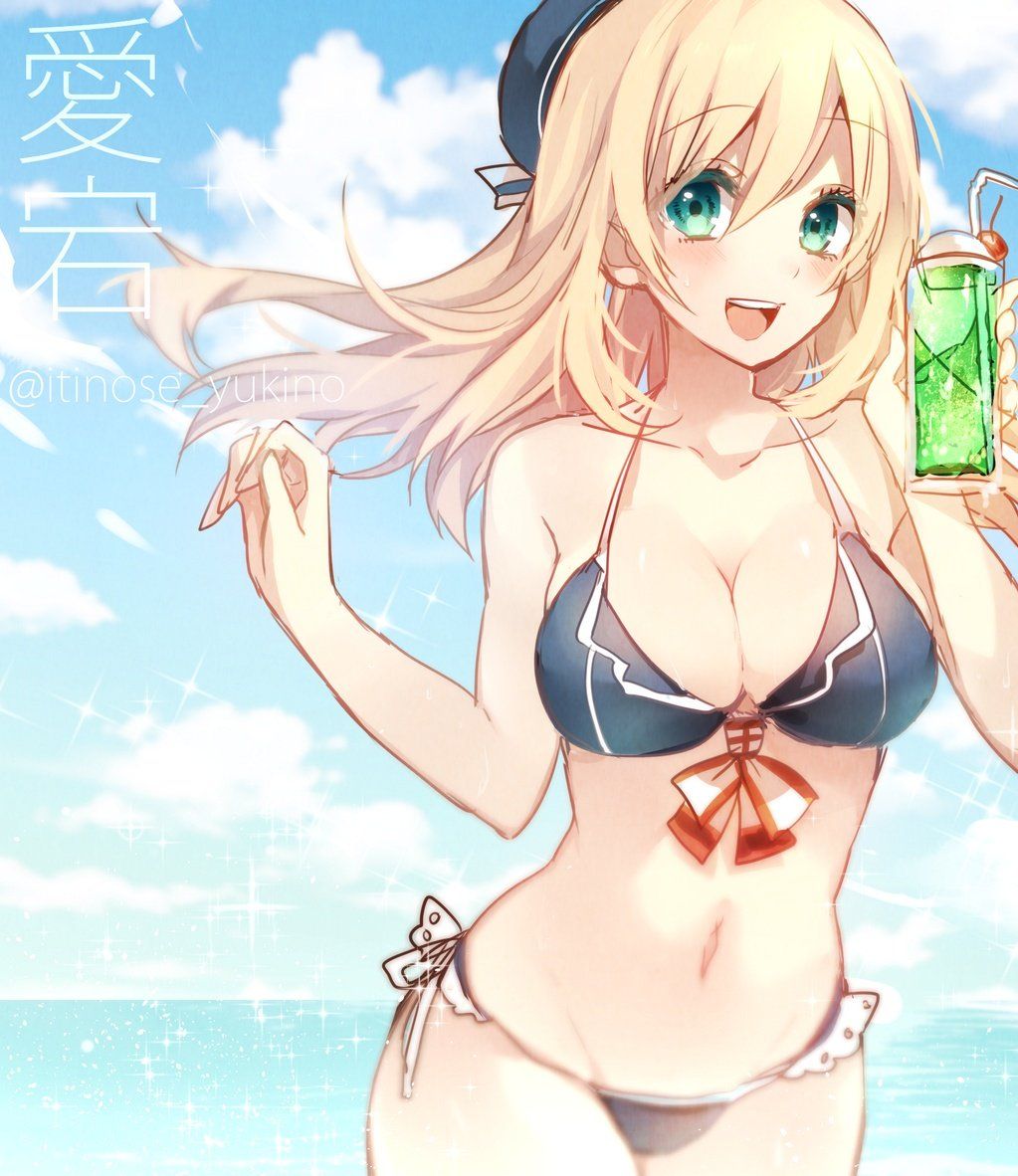 It might be tired and good that it was healed in the swimsuit of lewd image of a pretty girl swimsuit 4