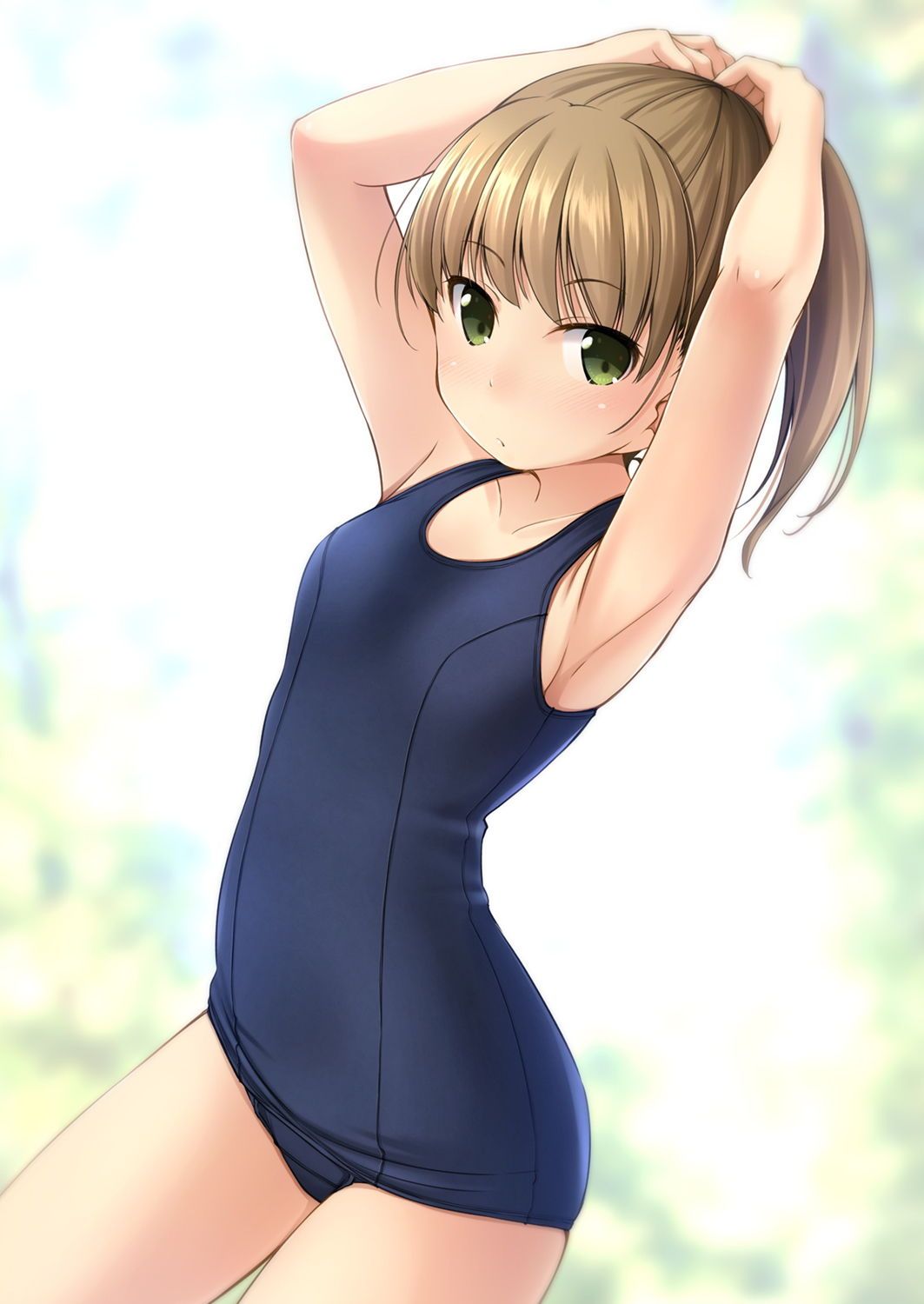 Dark blue School swimsuit and cute loli combination of Moe image ♪ ⑪ 19
