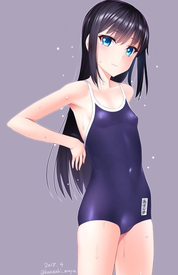 Dark blue School swimsuit and cute loli combination of Moe image ♪ ⑪ 7