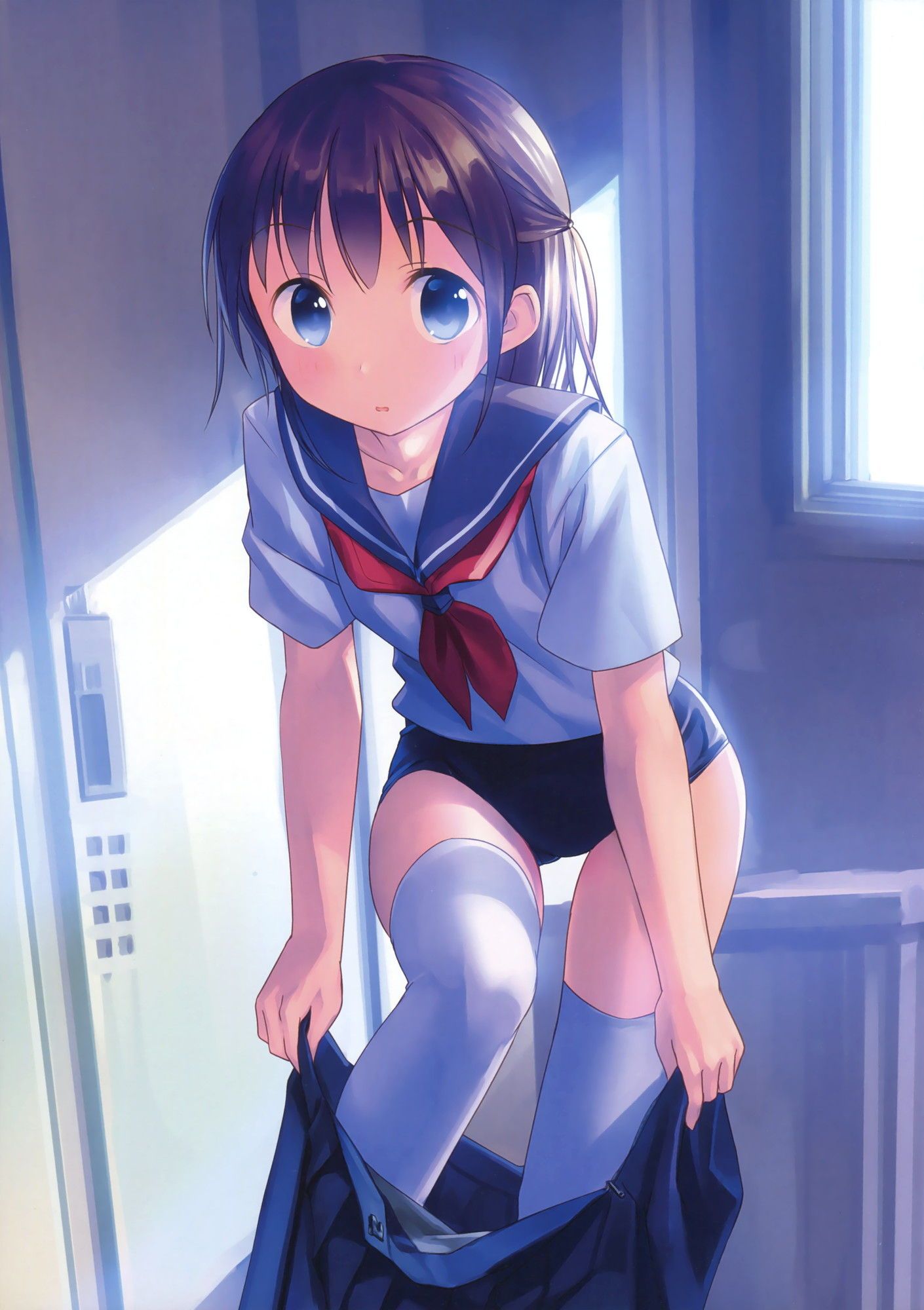 Dark blue School swimsuit and cute loli combination of Moe image ♪ ⑪ 9