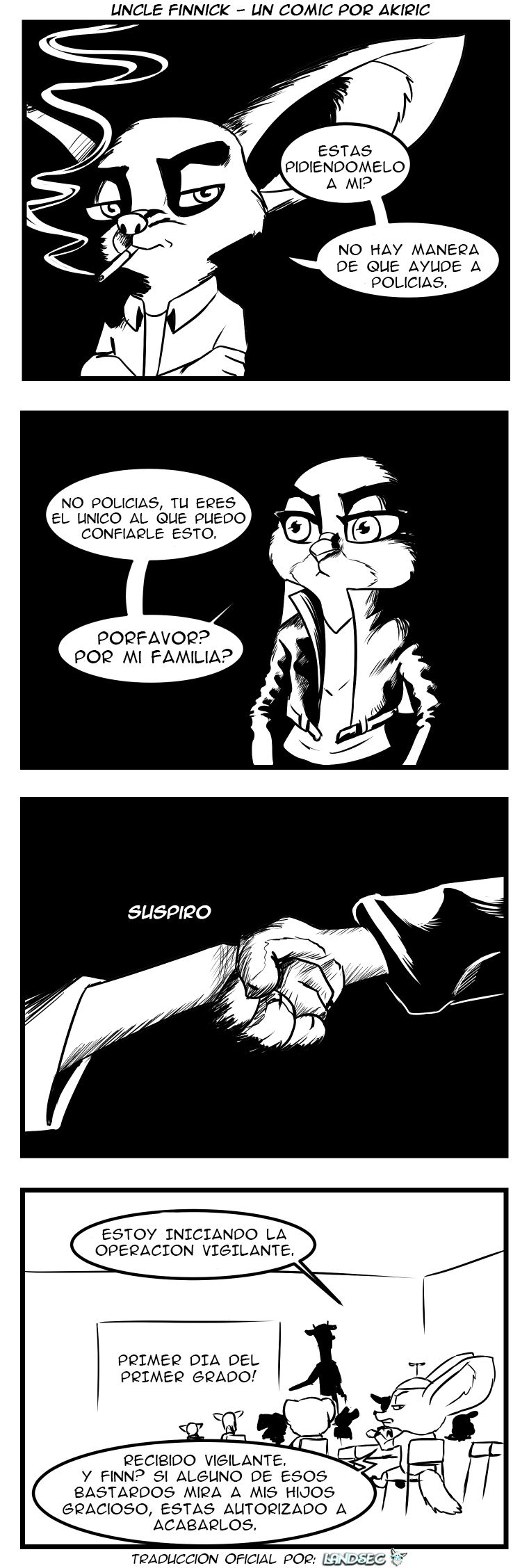 [Akiric] Uncle Finnick (Zootopia) (Spanish) [Landsec] http://akiric.tumblr.com/ 2