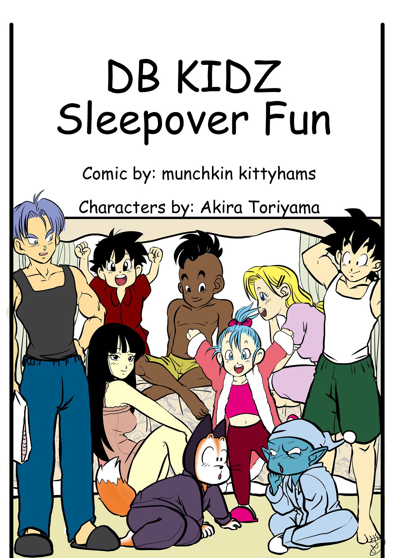 [Munchkin Kittyhams] Sleepover Fun (Dragon Ball Super) [Ongoing] 1