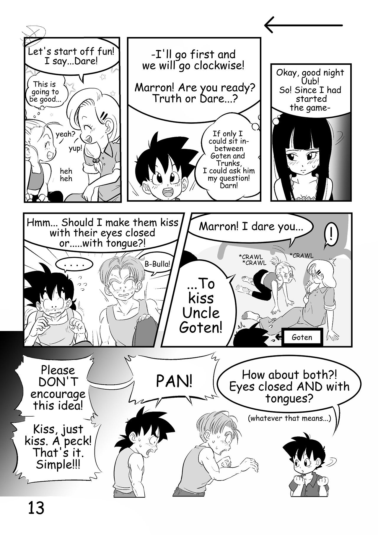 [Munchkin Kittyhams] Sleepover Fun (Dragon Ball Super) [Ongoing] 15