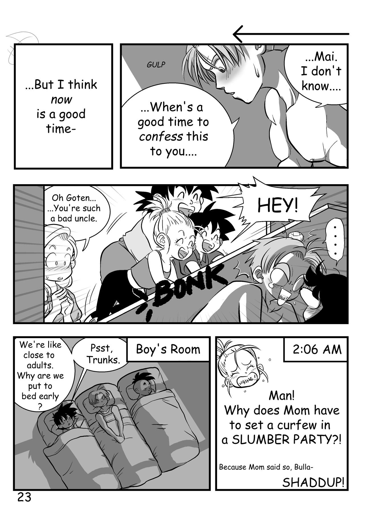 [Munchkin Kittyhams] Sleepover Fun (Dragon Ball Super) [Ongoing] 25