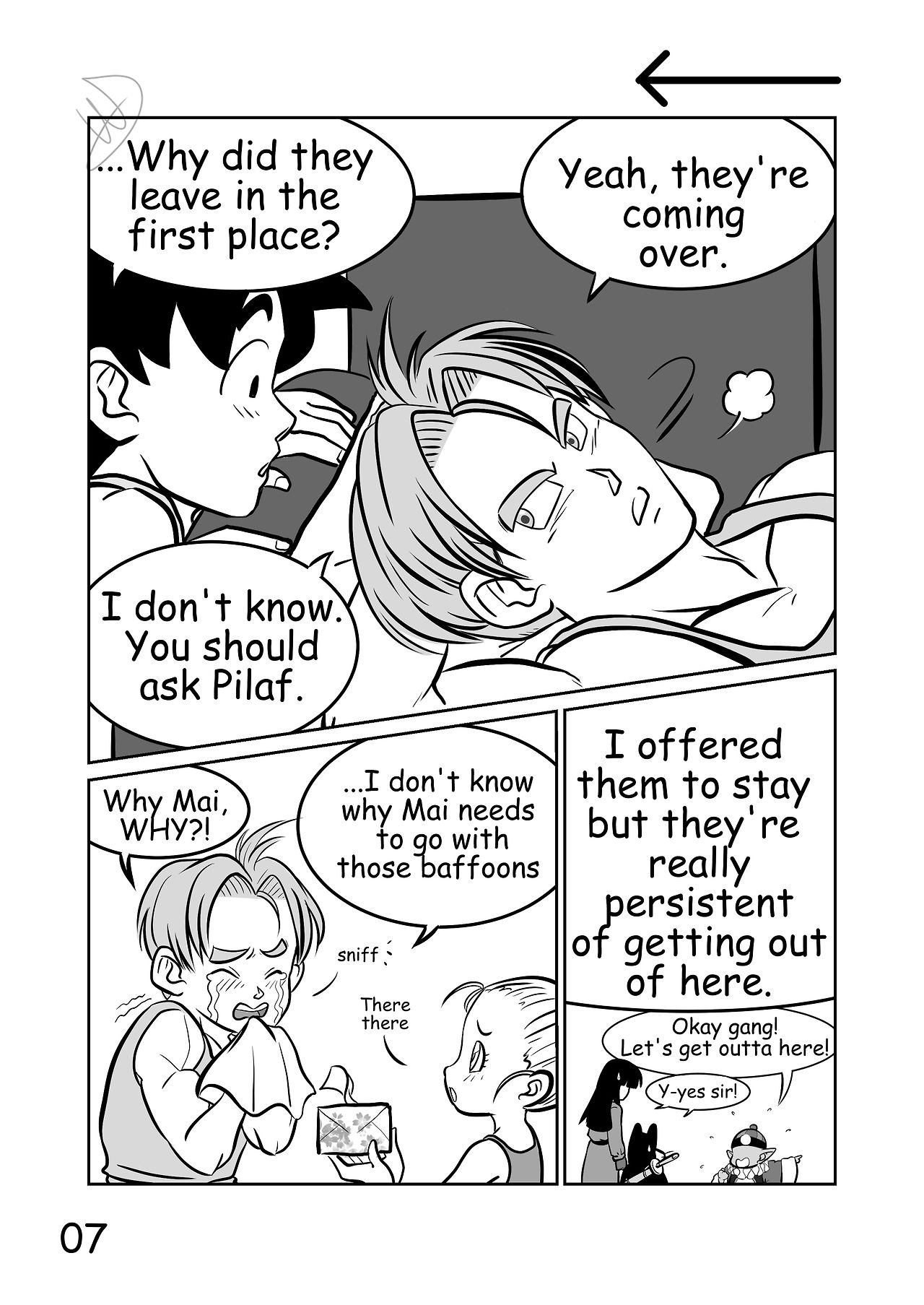 [Munchkin Kittyhams] Sleepover Fun (Dragon Ball Super) [Ongoing] 9