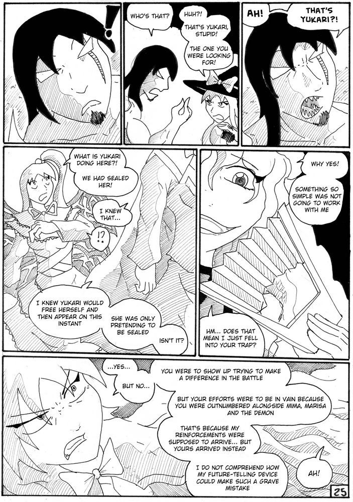 Touhou - The demon of gensokyo. Chapter 30. PC-98 vs Windown. Part 12. Final - By Tuteheavy (English translation) (NON-H) 25