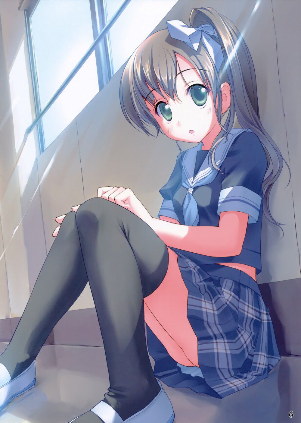 Secondary erotic image of a beautiful leg girl wearing knee socks [2nd edition] 25 [knee socks] 2