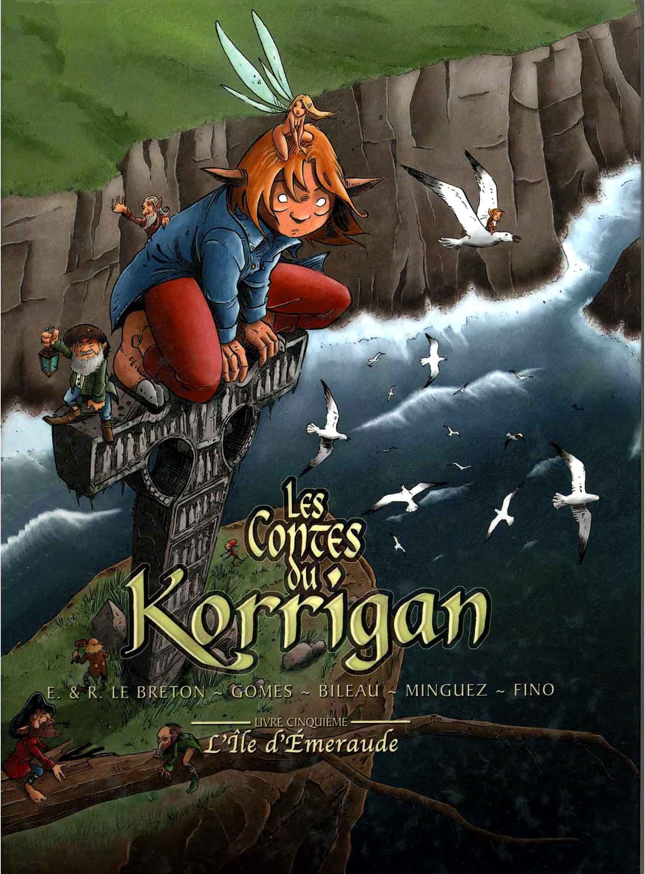 [E&R Le Breton, Gomez, Bileau, Minguez, Fino] Les contes du Korrigan - Livre 5 - L'île d'Émeraude  [French] 1