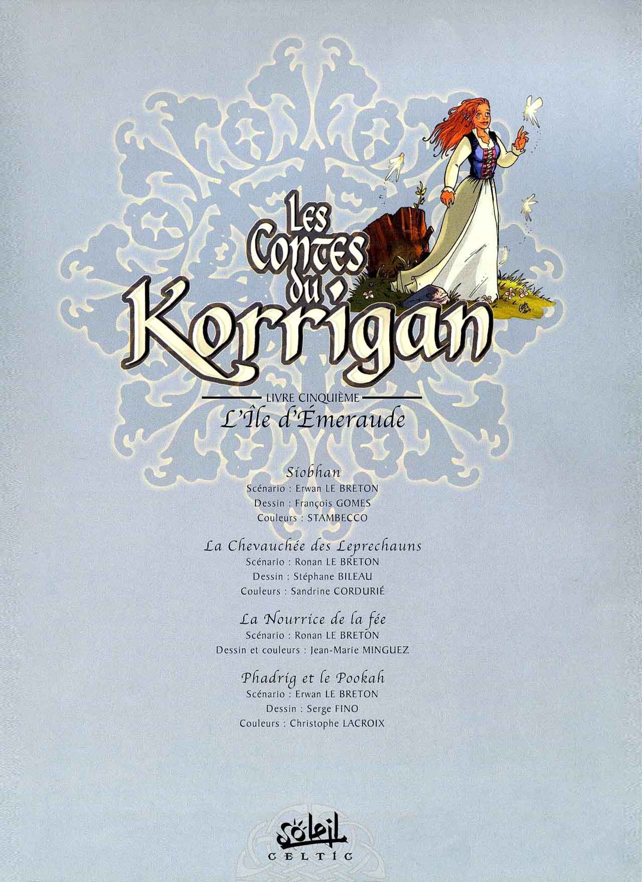 [E&R Le Breton, Gomez, Bileau, Minguez, Fino] Les contes du Korrigan - Livre 5 - L'île d'Émeraude  [French] 3