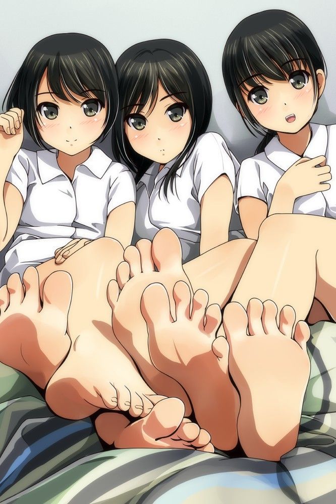 [Super-election 118] secondary image of a small breast girl [barefoot, foot fetish] 86