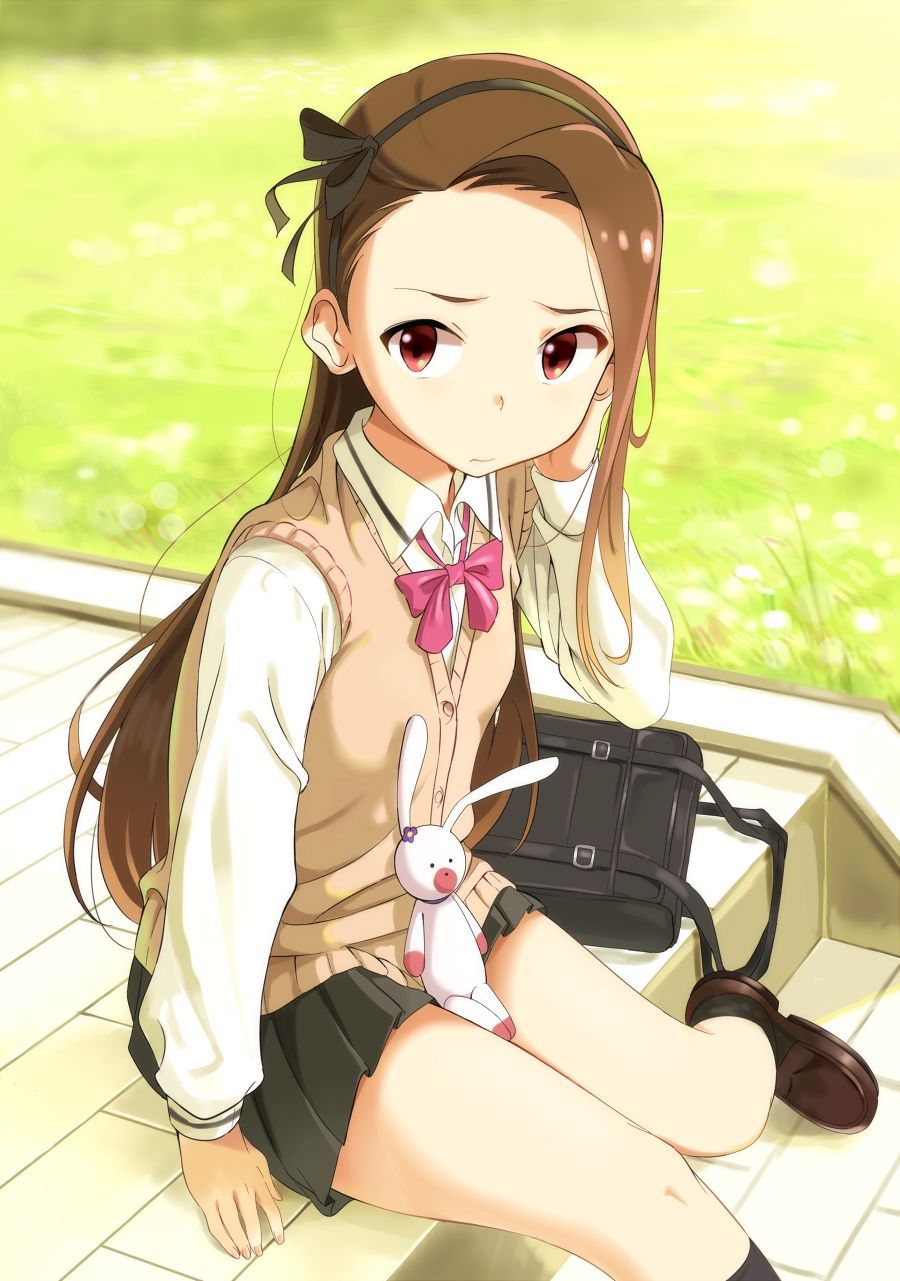 Secondary image of a cute girl in school uniform part 10 [Uniform/non-erotic] 12