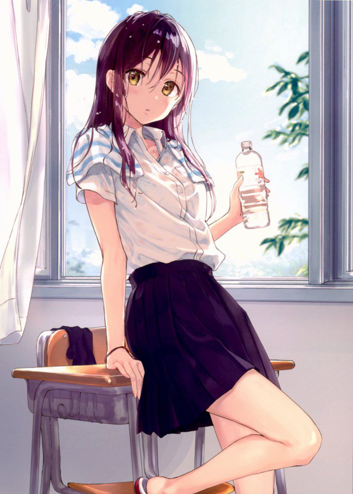 Secondary image of a cute girl in school uniform part 10 [Uniform/non-erotic] 17