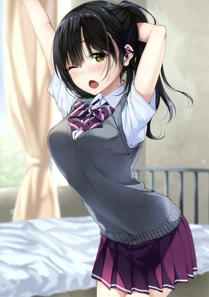 Secondary image of a cute girl in school uniform part 10 [Uniform/non-erotic] 21