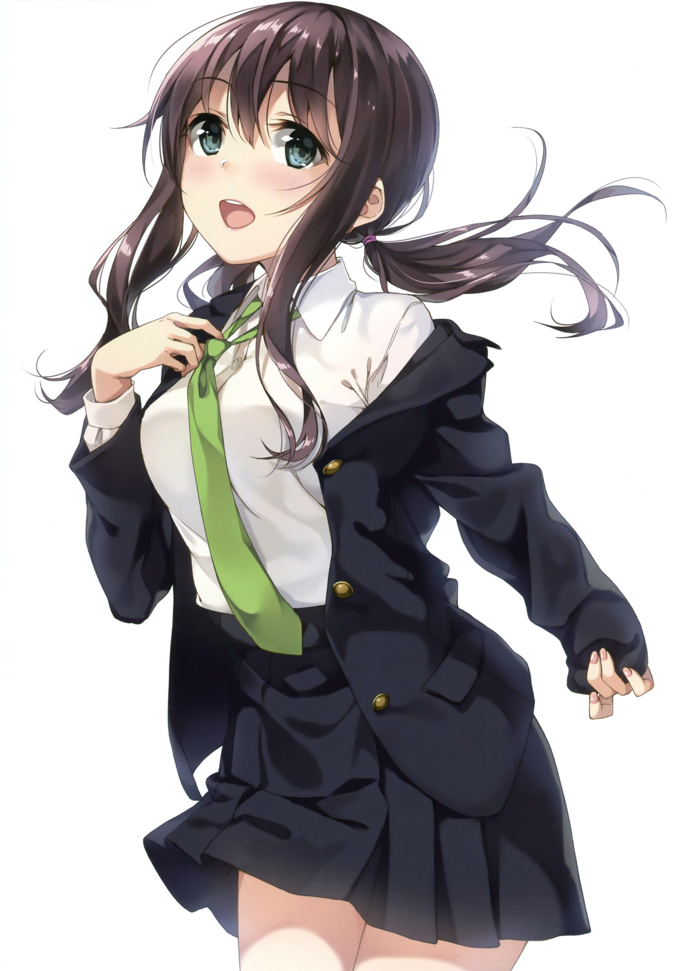 Secondary image of a cute girl in school uniform part 10 [Uniform/non-erotic] 26